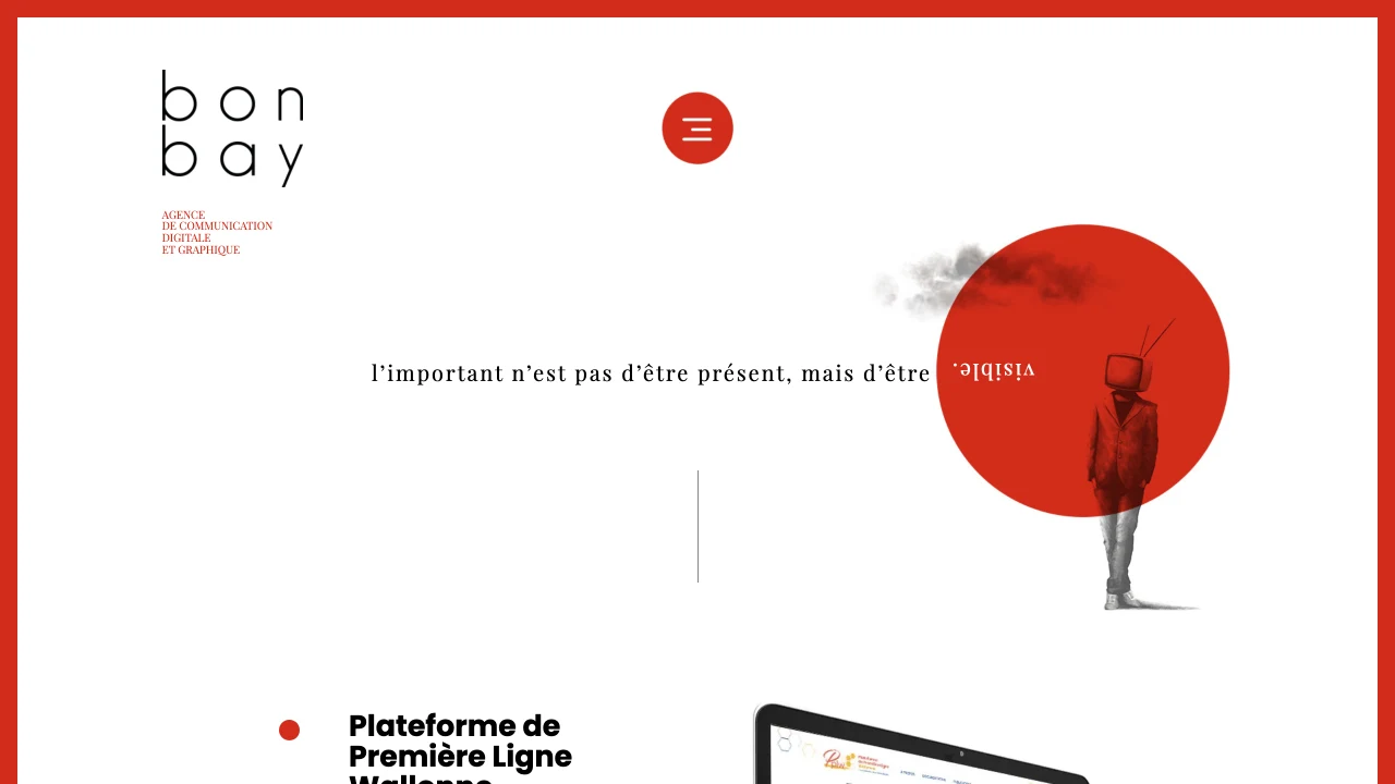 Capture du site web de Bonbay